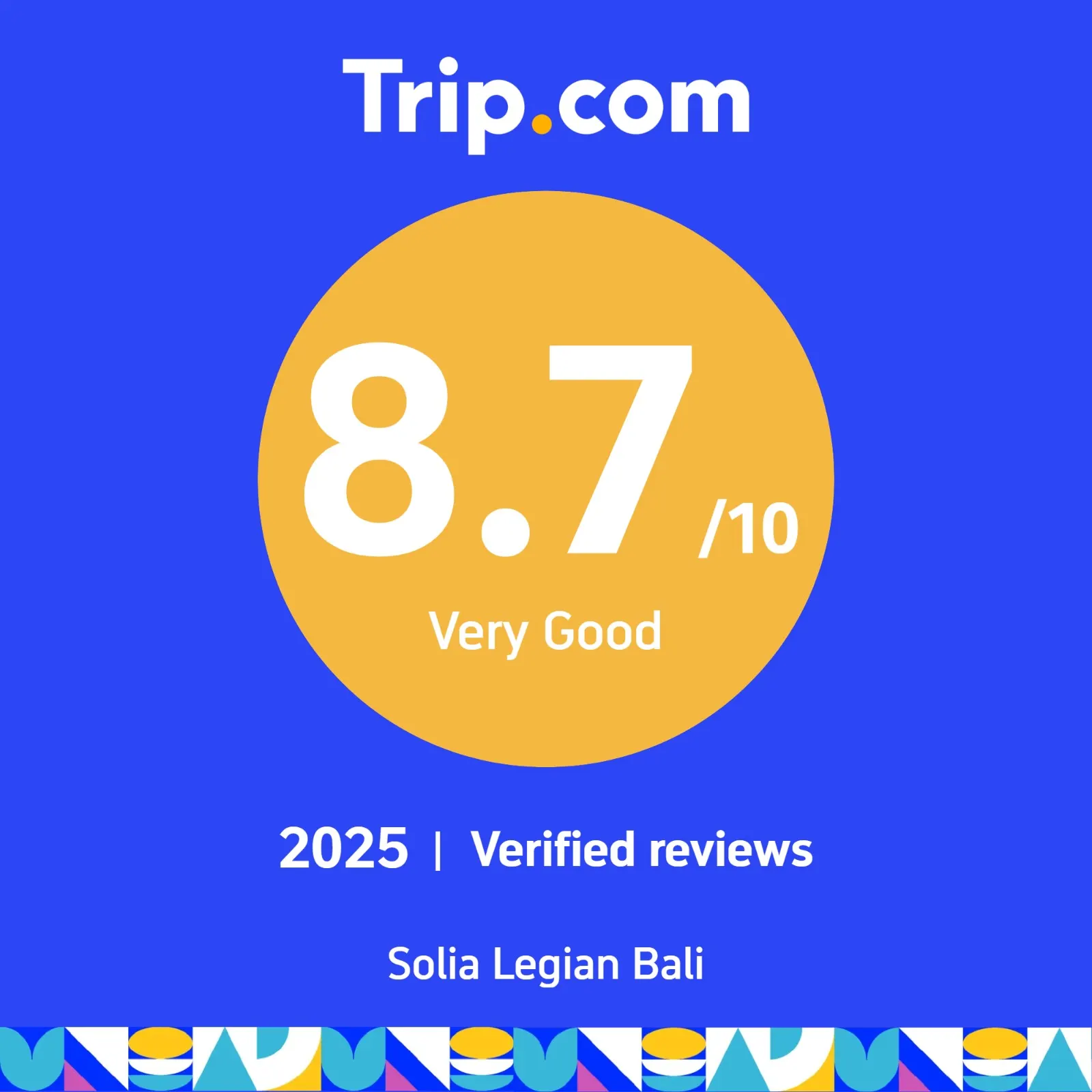 Solia Legian Hotel - Award