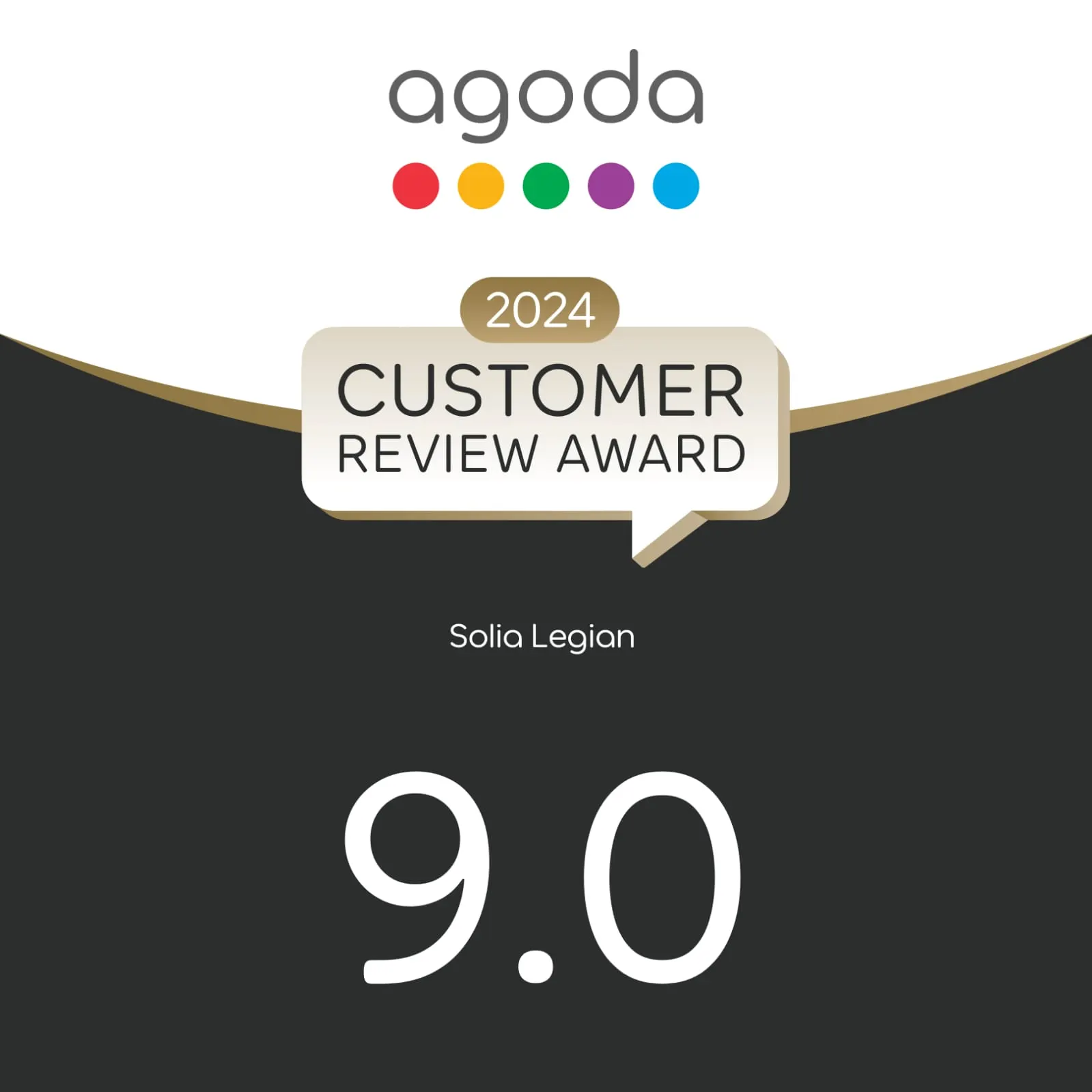 Solia Legian Hotel - Award